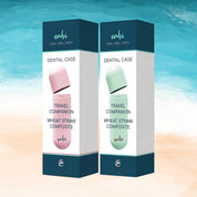 embi dental case on beach theme background 