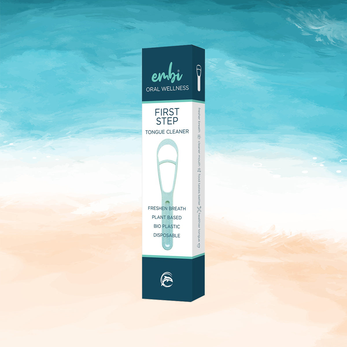 picture of embi first step on a beach theme 