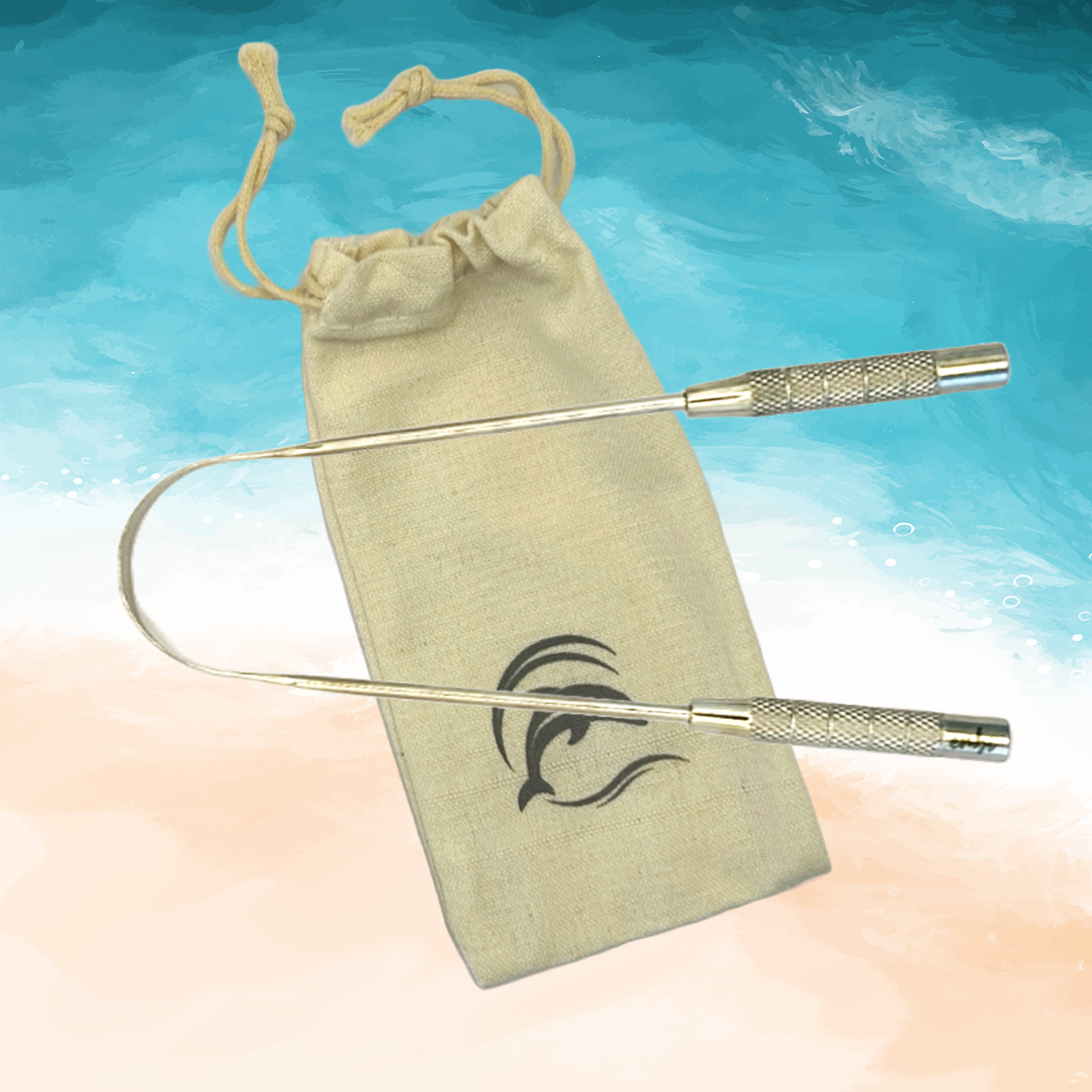 embi Edge Premium Stainless Steel Tongue Scraper